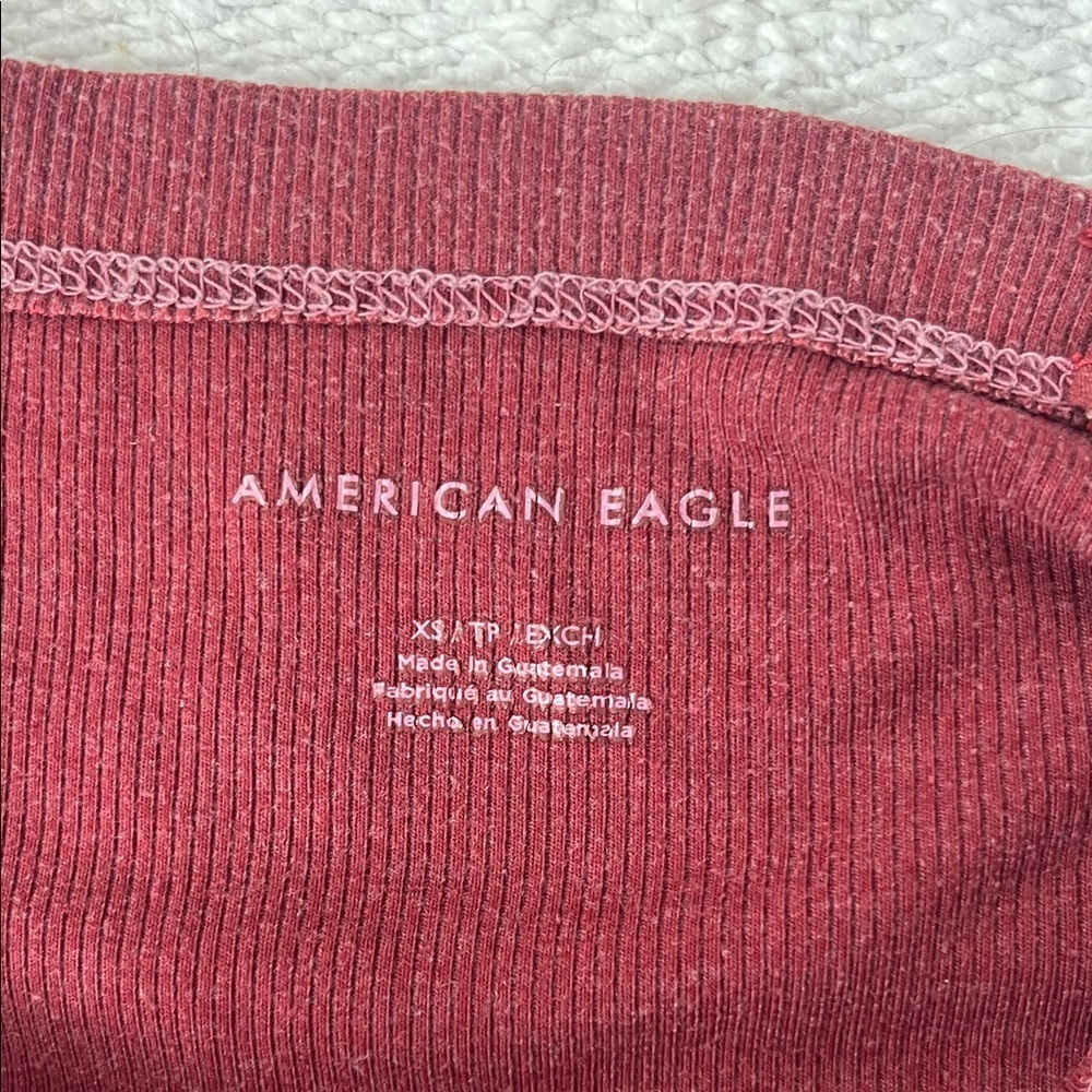 American Eagle Outfitters Maroon Camisole Top(003) - Picture 2 of 4